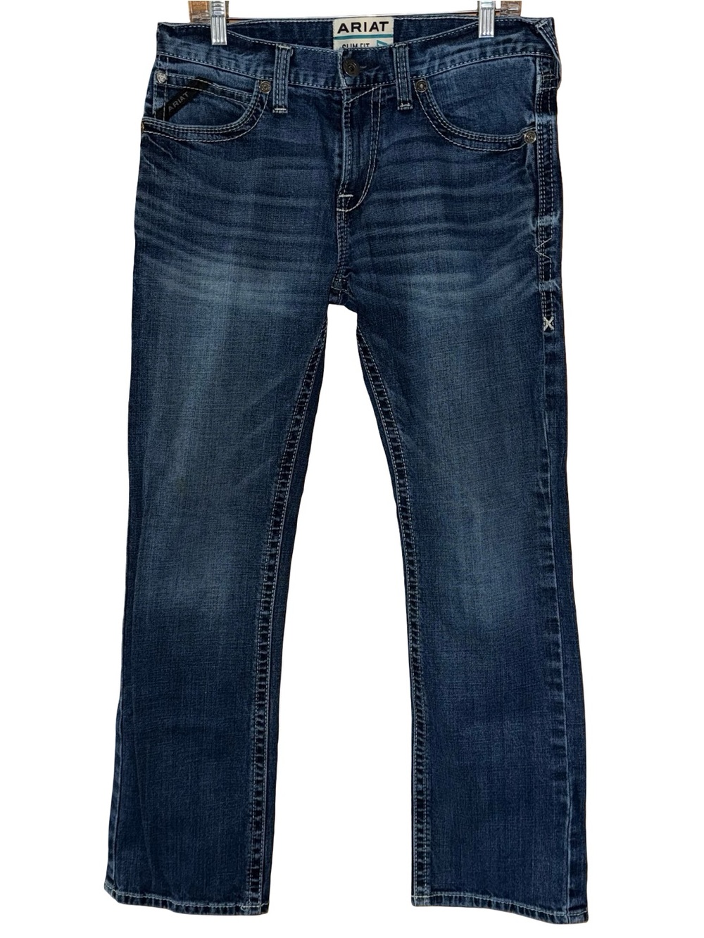 Ariat M7 Rocker Silverton Slim Fit Straight Leg Jeans Sz Men’s 32 x 32